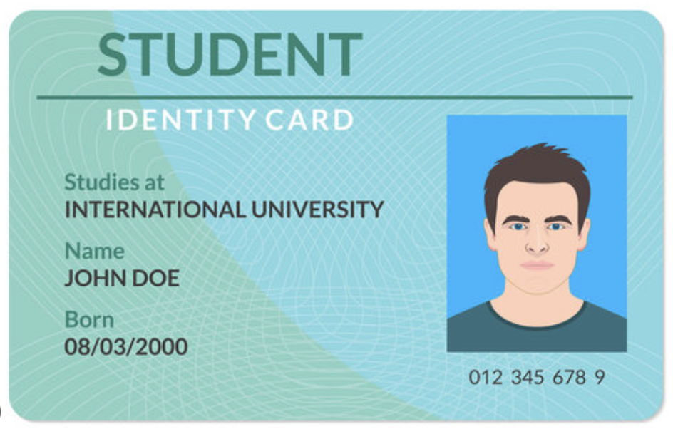student ID example
